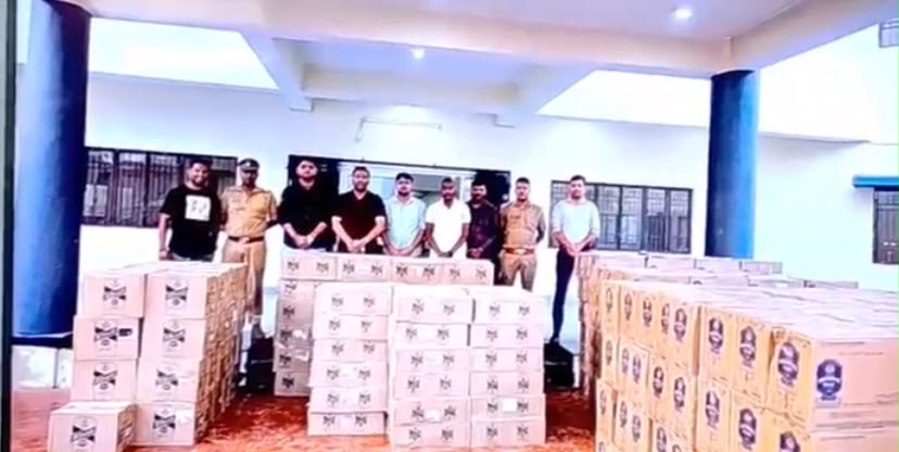 🚨 आगरा में 45 लाख की अवैध शराब का भंडाफोड़, 310 पेटी बरामद