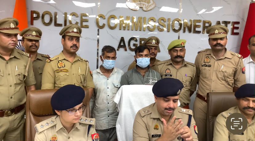 सिकंदरा मंडी में दुकान का शटर काटकर 40.25 लाख रुपये की चोरी, दो आरोपी गिरफ्तार